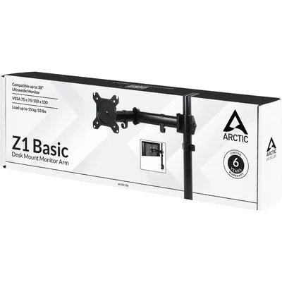 ARCTIC Z1 Basic Monitorarm Monitore bis zu 38 Zoll Tischbefestigung