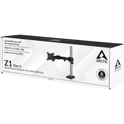ARCTIC Z1 (Gen 3) Monitorarm Monitore bis zu 38 Zoll Tischbefestigung