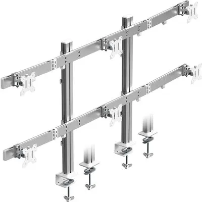 RAIDSONIC Diamond Stand 666 IB-MS666-T6, Monitorständer für 6x 32" Monitore