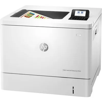 HP Color LaserJet Enterprise M554dn Farblaserdrucker USB LAN