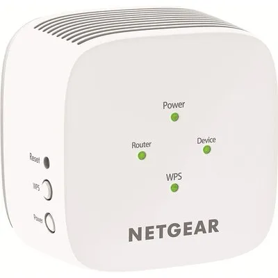 NETGEAR WLAN Repeater EX3110 WLAN Verstärker AC750 (Dual-Band WiFi 2,4/5 GHz, Abdeckung 2 bis 3 Räume & 20 Geräte, bis zu 750 MBit/s Geschwindigkeit)