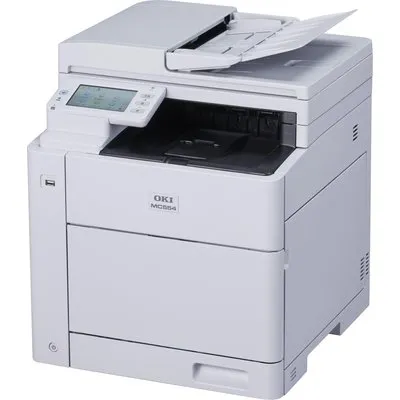 OKI MC554dn Farblaserdrucker Kopierer Scanner Fax USB LAN