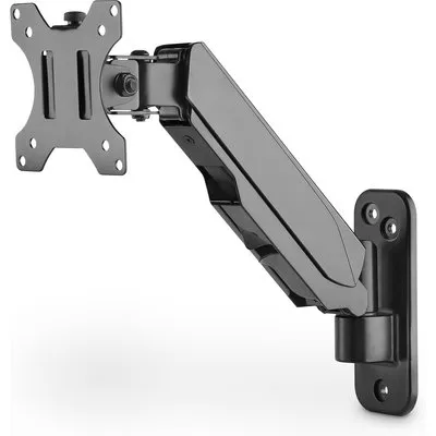 DIGITUS Universal Single Monitorhalter mit Gasdruckfeder, Wandmontage