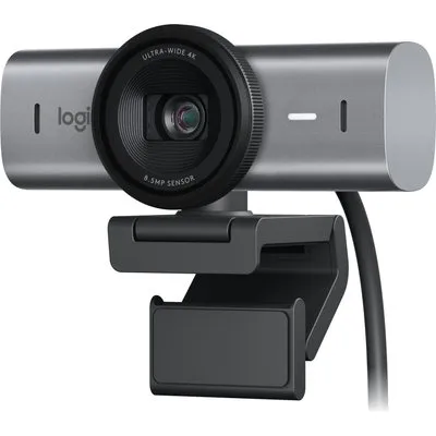 Logitech MX Brio Ultra Grafit, 4K/UHD (3840 x 2160) Webcam, Streaming, Office, KI-Optimierung, unterstützt Logi Options+