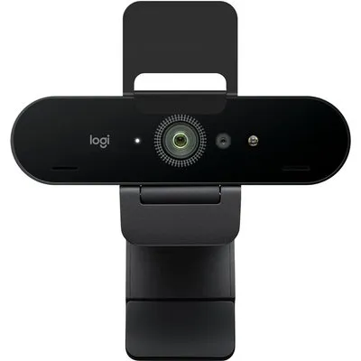 Logitech Brio 4K (Modell 2025) Webcam Grafit - 4K(30FPS), 5-fach Zoom, RightLight 3-Beleuchtungskorrektur, Anpassbar via Logi Options+