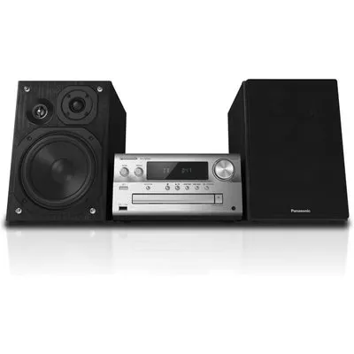 Panasonic SC-PMX94EG-S CD-Mikrosystem mit DAB+ und optischem Eingang silber