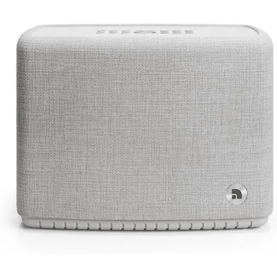 Audio Pro A15 W Portabler, spritzwasserfester Multiroom-Lautsprecher hellgrau