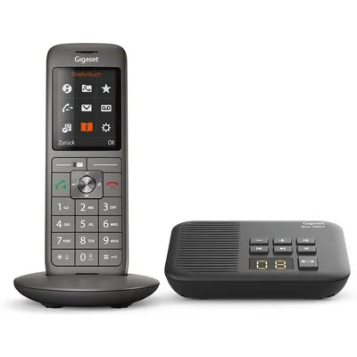 Gigaset CL660A Box 200 Schnurlostelefon Anthrazit
