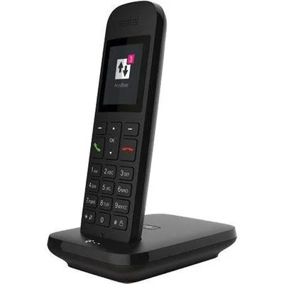 Telekom Sinus 12 schnurloses Festnetztelefon schwarz