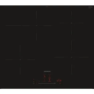 Siemens EH601HFB1E iQ300 Induktionskochfeld 60 cm Schwarz, flächenbündig
