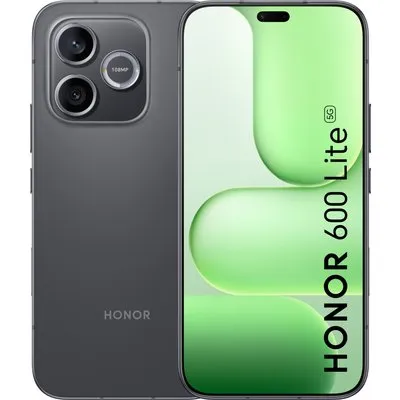 HONOR 600 Lite 5G Velvet Black 8GB/256GB Android 16.0 Smartphone
