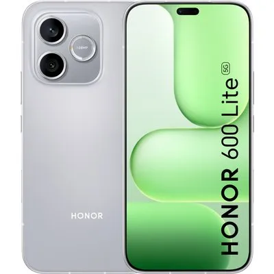 HONOR 600 Lite 5G Velvet Grey 8GB/256GB Android 16.0 Smartphone