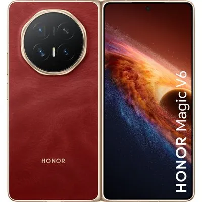 HONOR Magic V6 Red 16GB/512GB Android 16.0 Smartphone