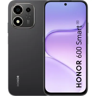 HONOR 600 Smart 5G Velvet Black 4GB/128GB Android 16.0 Smartphone