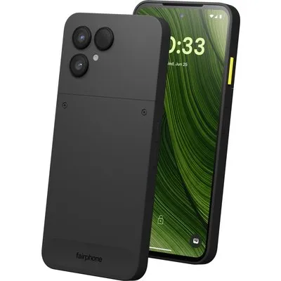 Das Fairphone (Gen. 6) Dual-SIM 8GB/256GB schwarz Android 15 Smartphone