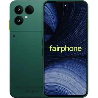 Das Fairphone (Gen.6+) Dual-SIM 12GB/256GB Forest Grün Android 16 Smartphone