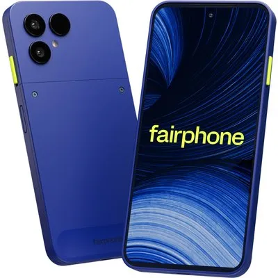 Das Fairphone (Gen.6+) Dual-SIM 12GB/256GB Cobalt Blau Android 16 Smartphone