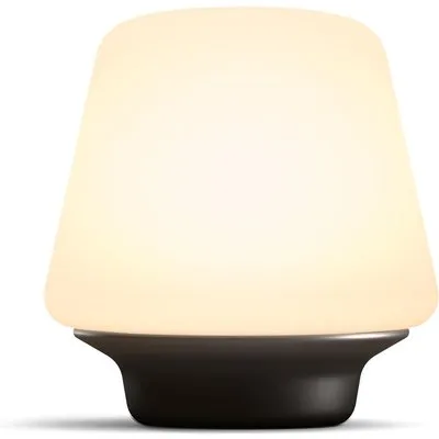 Philips Hue White Amb. Wellness Tischleuchte schwarz 806lm inkl. Dimmschalter