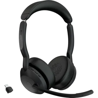 Jabra Evolve2 55 UC Stereo USB Headset schwarz USB-C