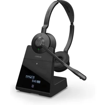 Jabra Engage 75 SE Stereo-Headset, DECT/Bluetooth, UC-zertifiziert, NFC, Zertifiziert für Microsoft Teams, Zoom, Google Meet