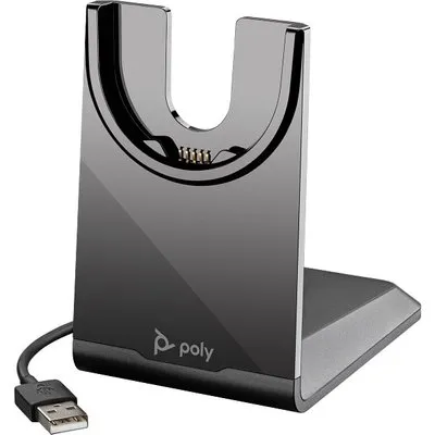 Poly Ladeschale für Voyager Focus 2 und Voyager 4300 Headsets; USB-A