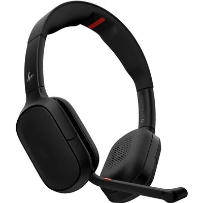 HP | Poly Focus 625 Stereo-Headset Schwarz, kabellos, Bluetooth, USB-C, ANC, Over-Ear-/ On-Ear-Kopfhörer (wechselbar)