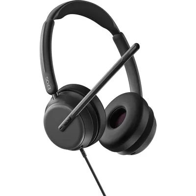 EPOS IMPACT 860 ANC Stereo-Headset - UC-Version, USB-C/-A, BrainAdapt™-Technologie, EPOS AI™, Adaptives Active Noise-Cancelling