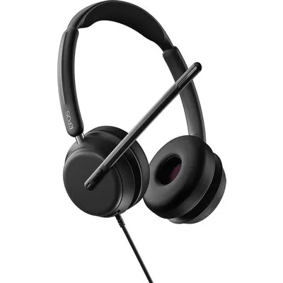 EPOS IMPACT 860 Stereo-Headset - UC-Version, USB-C/-A, BrainAdapt™-Technologie, EPOS AI™