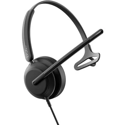 EPOS IMPACT 730 Mono-Headset - UC-Version, USB-C/-A inkl. Inline-Controller, BrainAdapt™-Technologie, EPOS AI™, Ideal für Call Centers