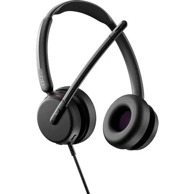EPOS IMPACT 460 Stereo-Headset - UC-Version, USB-C/-A, EPOS ActiveGard®-Technologie, Einseitiges Busylight, Lift-to-Mute Funktion, Stummschalt-LED am Mikrofon