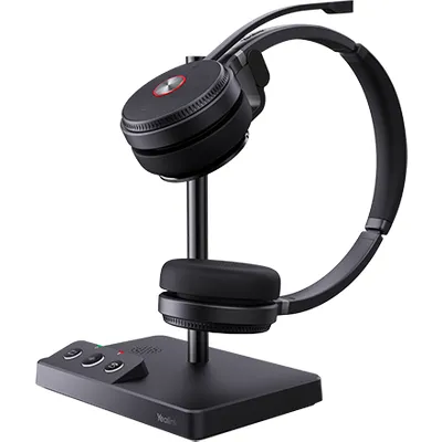 Yealink WH62 DECT Wireless Headset Dual für MS Teams On-Ear