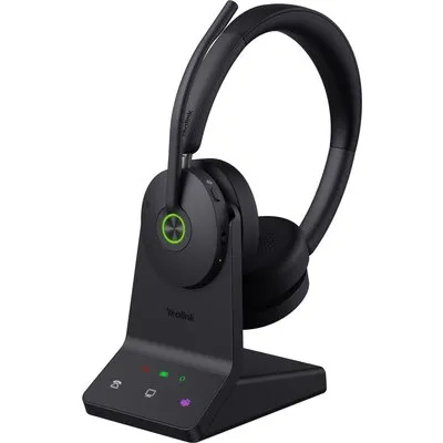 Yealink WH68 DECT Wireless ANC Headset Dual für MS Teams On-Ear