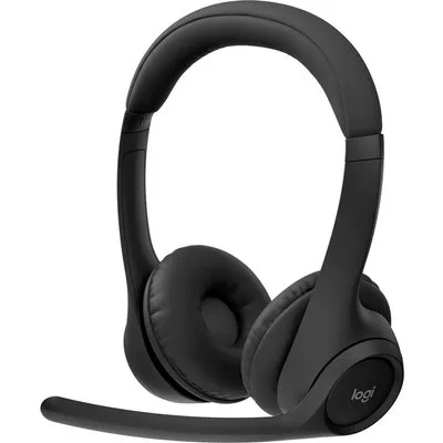 Logitech Zone 305 for Business Stereo-Headset Schwarz - MS Teams Version, Natives Bluetooth, ohne USB-Dongle, kabellos, USB-C