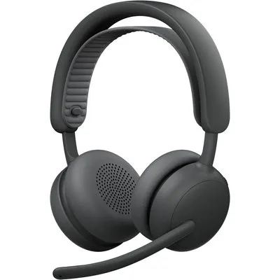 Logitech Zone Wireless 2 ES (Consumer/Retail) Grafit, Kabelloses USB-Headset mit adaptiver Hybrid-ANC, Mikrofon mit Geräuschunterdrückung