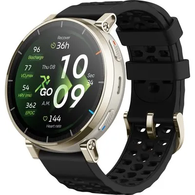 Amazfit Active 3 Premium 45mm Smartwatch GPS NFC HYROX Black