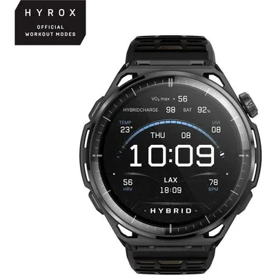 Amazfit Balance 3 51mm AMOLED GPS Golf HYROX Smartwatch Titanium Black