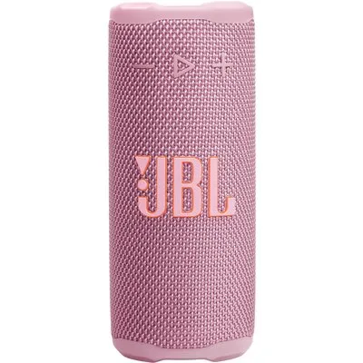 JBL Grip tragbarer Bluetooth-Lautsprecher pink IP68 Auracast Ambient Light