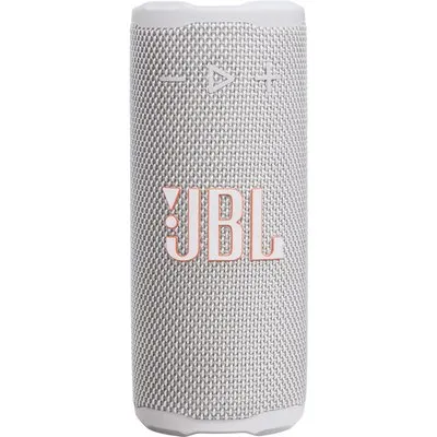 JBL Grip tragbarer Bluetooth-Lautsprecher weiß IP68 Auracast Ambient Light