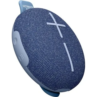 Ultimate Ears MINIROLL Blau, Mini Bluetooth Lautsprecher (A2DP), PartyUp Funktion, IP67- zertifizierte