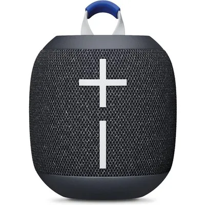 Ultimate Ears WONDERBOOM 4 Schwarz, Kompakter Bluetooth Lautsprecher (A2DP), 360- Grad- Klang, PartyUp Funktion, IP67- zertifizierte