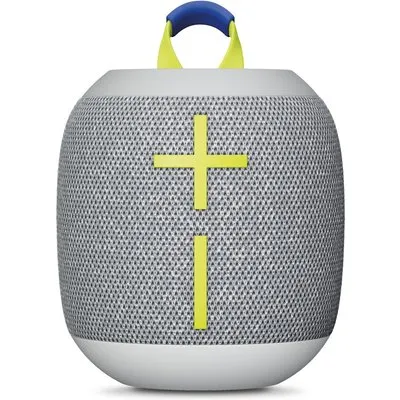 Ultimate Ears WONDERBOOM 4 Grau, Kompakter Bluetooth Lautsprecher (A2DP), 360- Grad- Klang, PartyUp Funktion, IP67- zertifizierte