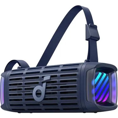 soundcore Boom 3i Adventure Set Bluetooth Lautsprecher 50W Leistung; IP68; blau
