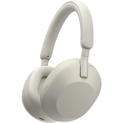 Sony WH-1000XM5 Silber Over Ear Kopfhörer mit Noise Cancelling und Bluetooth