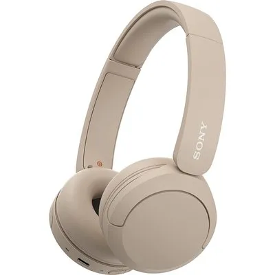 Sony WH-CH520 Beige Over Ear Kopfhörer mit Bluetooth