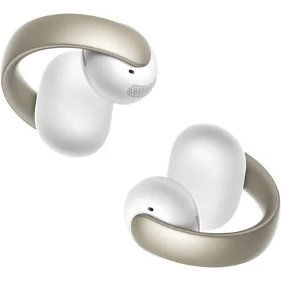 soundcore AeroClip Open-Ear Clip-On Earbuds True Wireless Bluetooth-Kopfhörer weiß