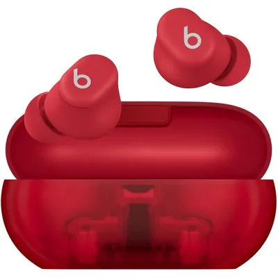 Beats Solo Buds True Wireless In-Ear Kopfhörer Transparent Red