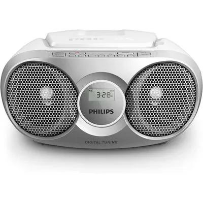 Philips AZ215R/12 CD-Radio Silber