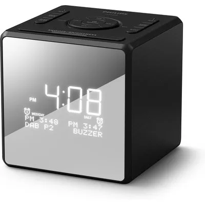 Philips TAR4600/10 Radiowecker schwarz