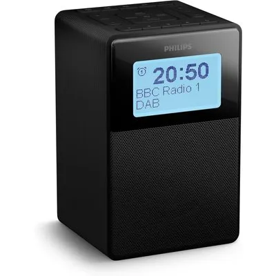 Philips TAR5100/10 Radiowecker schwarz