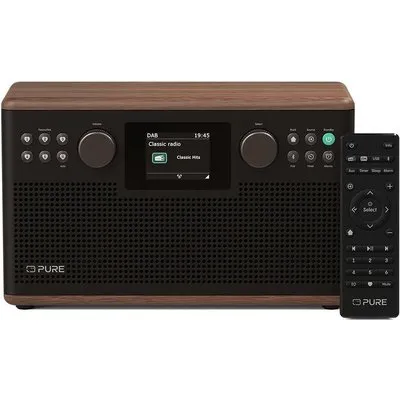 Pure Classic H6 Digitalradio Coffee Brown/Walnut EU/UK